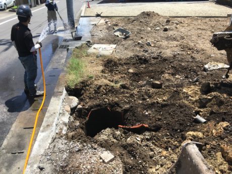 【解体後に井戸あらわる】