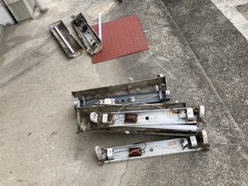 【アパートの共用部照明を交換】