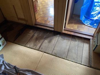 【雨漏り後の確認と乾燥対応】