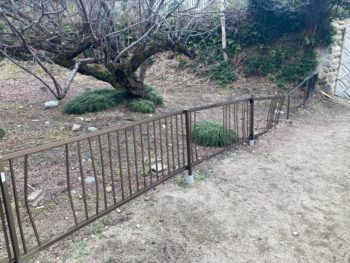 【雨樋排水を接着して修理】