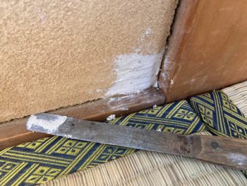 【移住定住ハウスの壁補修】