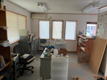 【製材工場付空き家を売却】