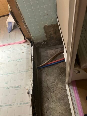 【ユニットバス組立完了】